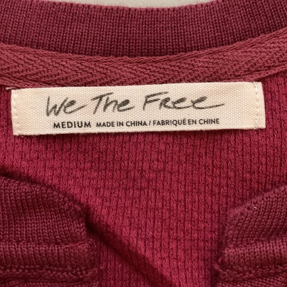 Free People We The Free Mikah Layering Cuff Top size M NWT